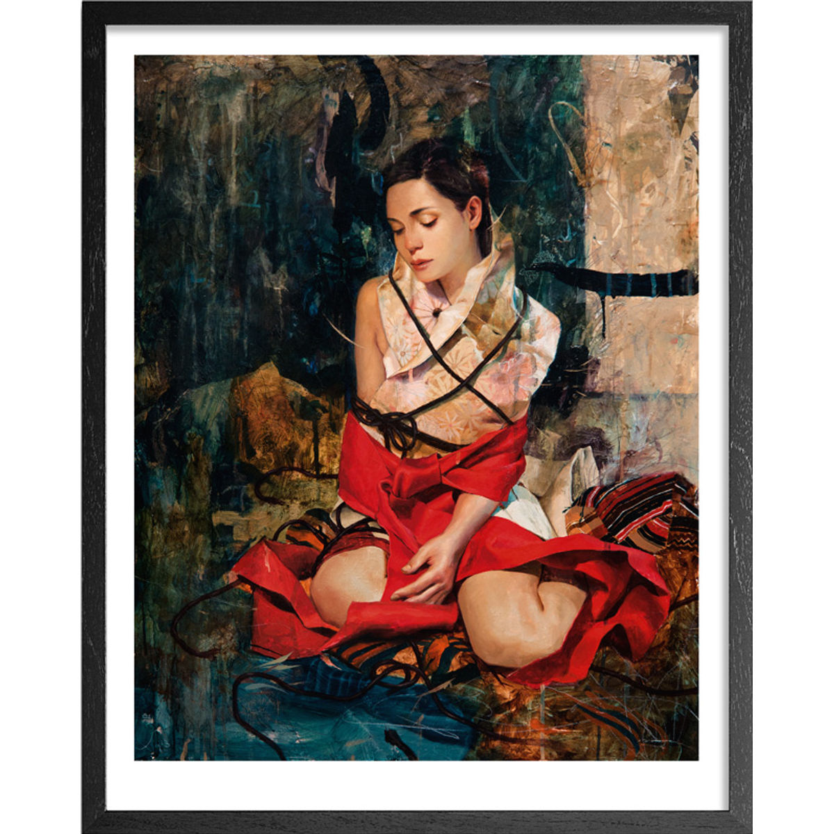 Hymenopus Coronatus - Hand Embellished Edition