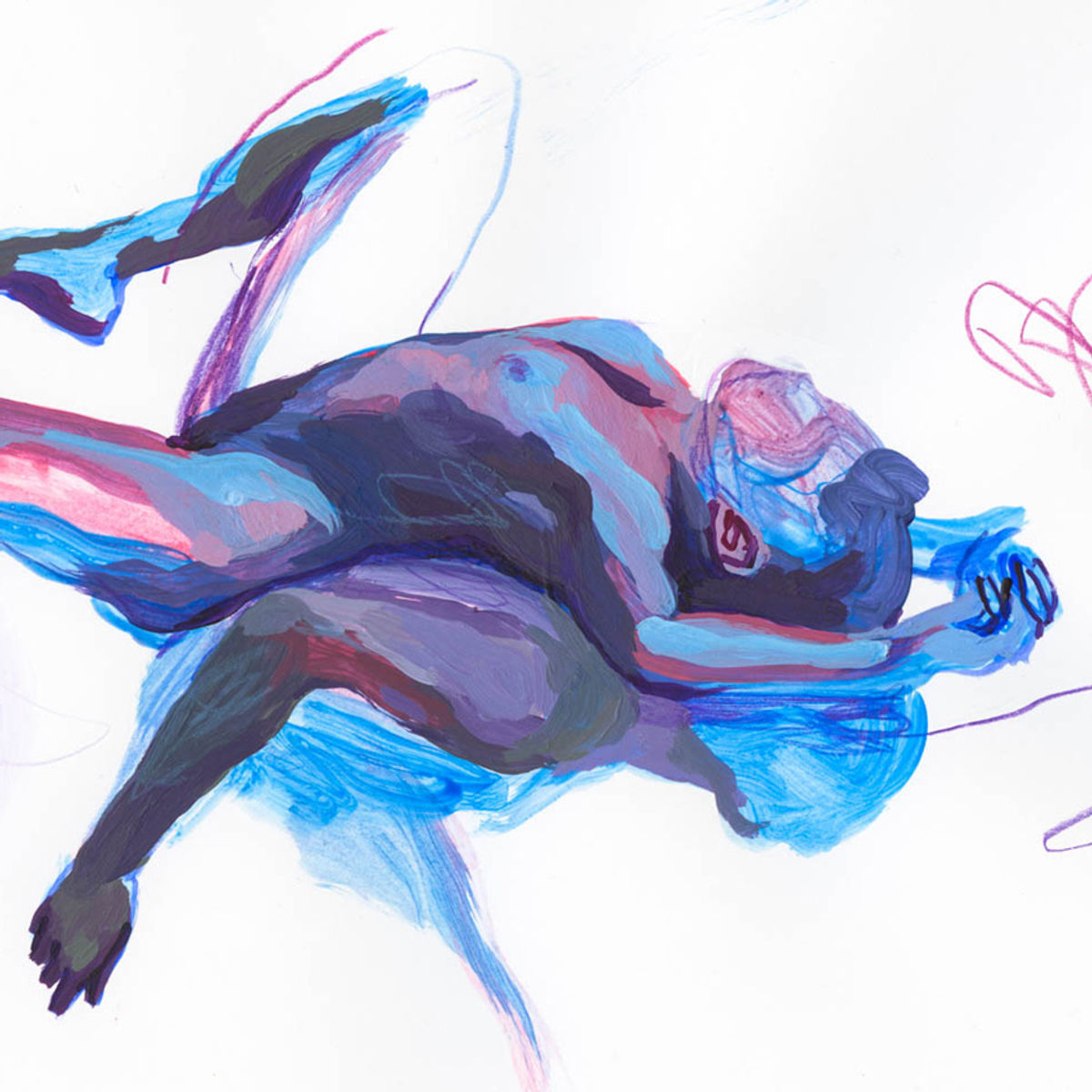 Contact Study 2 - Original Artwork