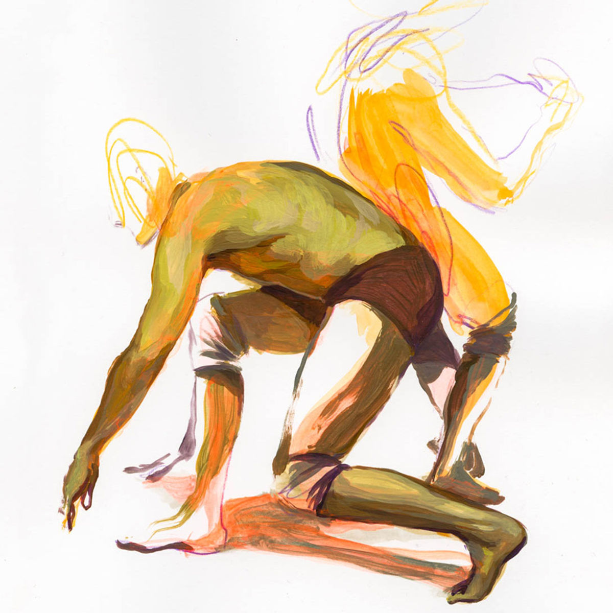 Contact Study 6 - Original Artwork