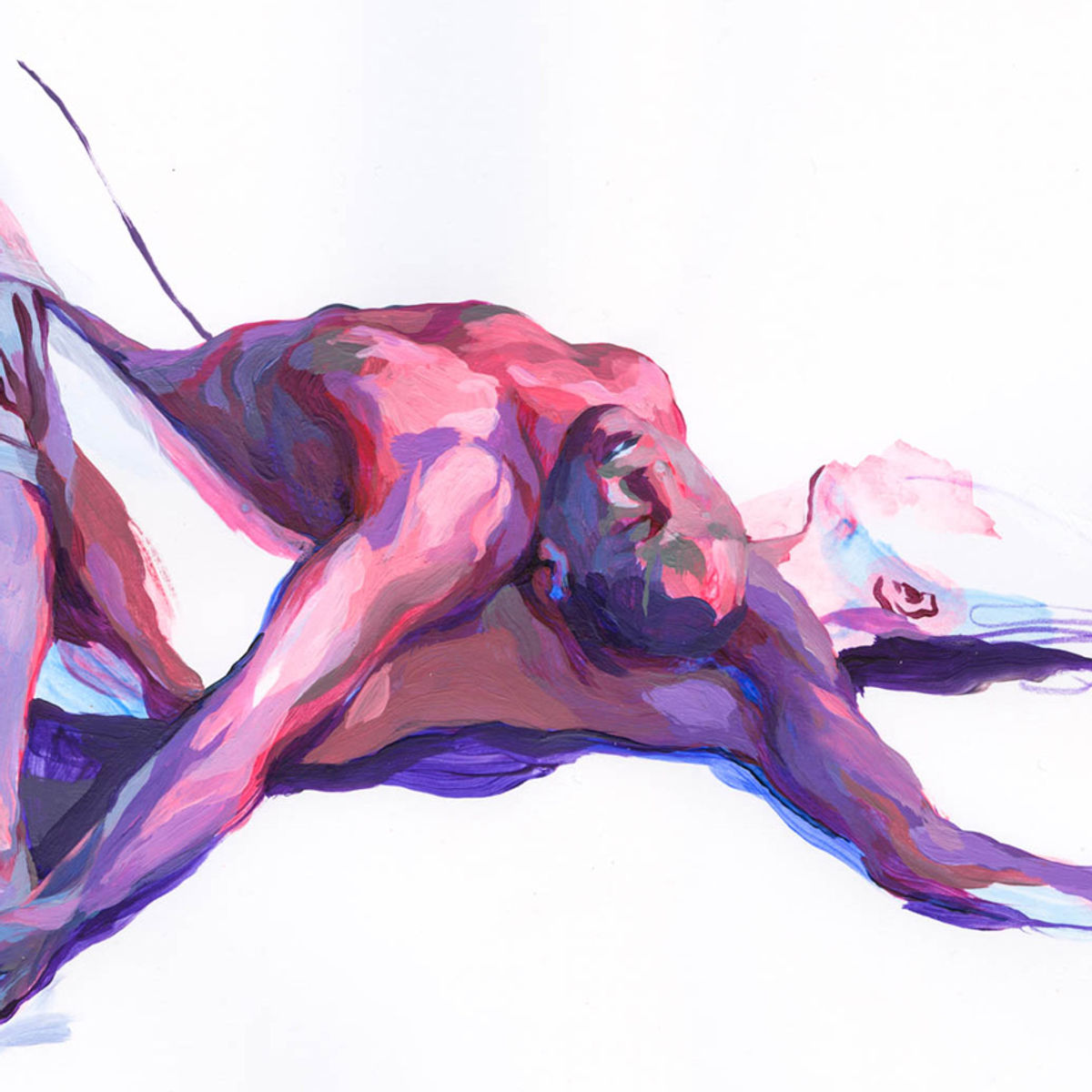 Contact Study 9 - Original Artwork