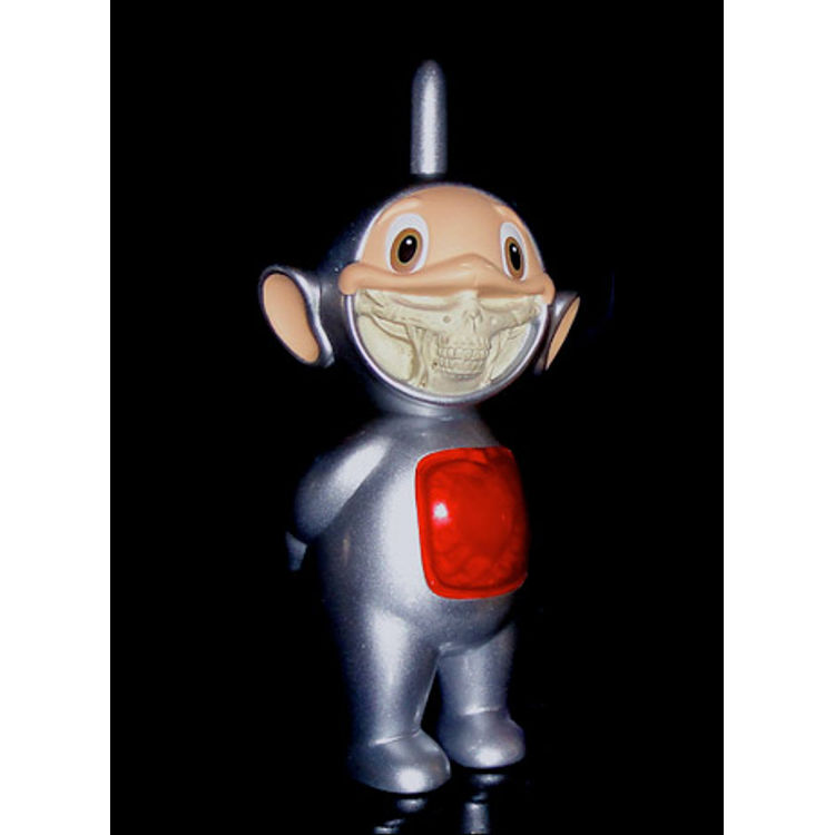 Telegrinnie 4ft Silver by Ron English