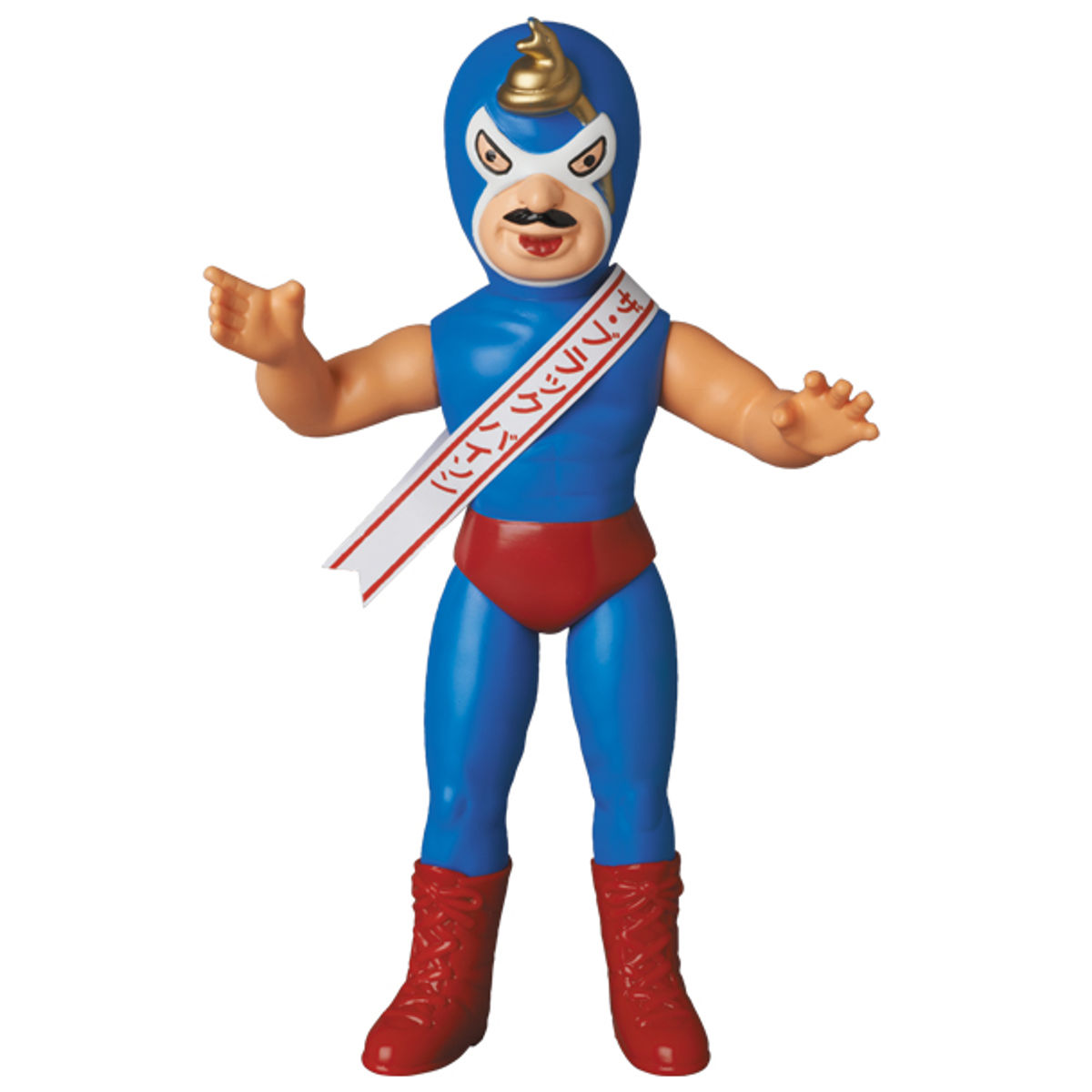 Tiger mask reprinted Soft Vinyl Series  Black Python