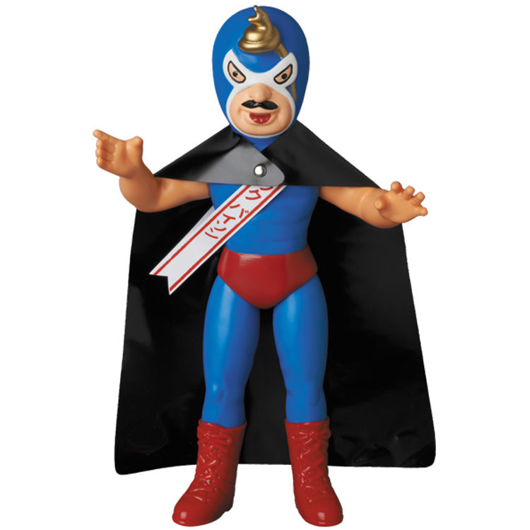 Tiger mask reprinted Soft Vinyl Series  Black Python by Ikki Kajiwara Tsuji Naoki