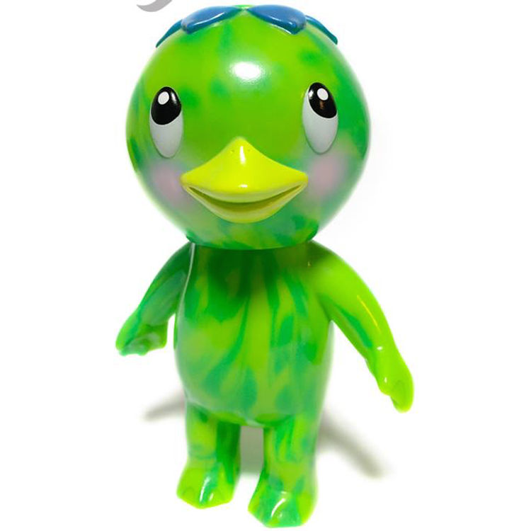 Kappa Kid - Green Marbled ( Toycon UK 2015 Exclusive ) by Cometdebris (Koji Harmon)