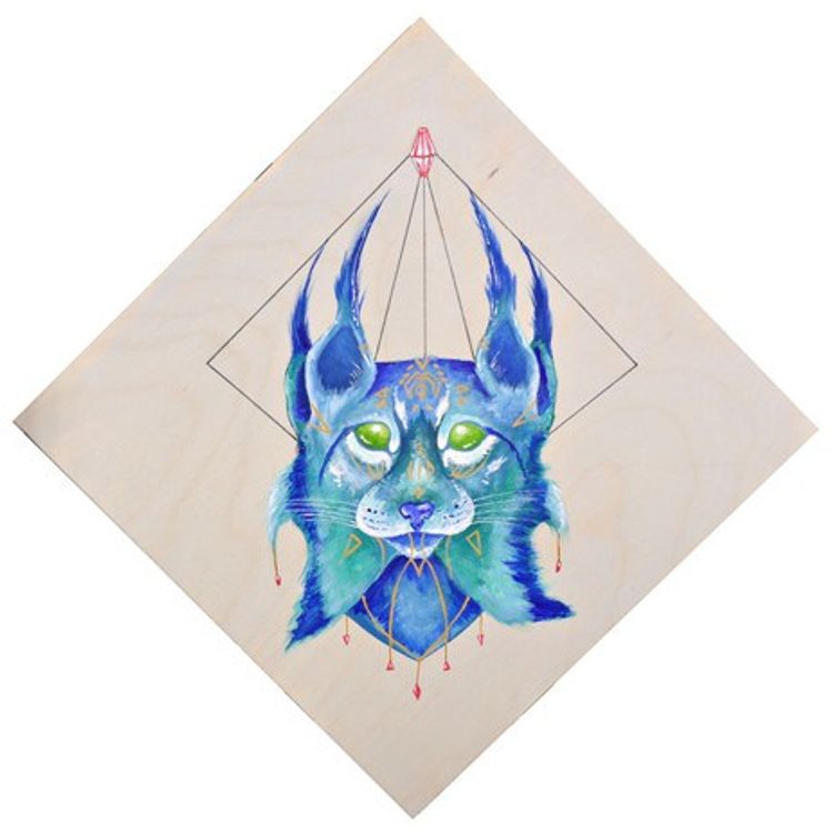 Sacred Animal : Lynx by Natalie Shugailo