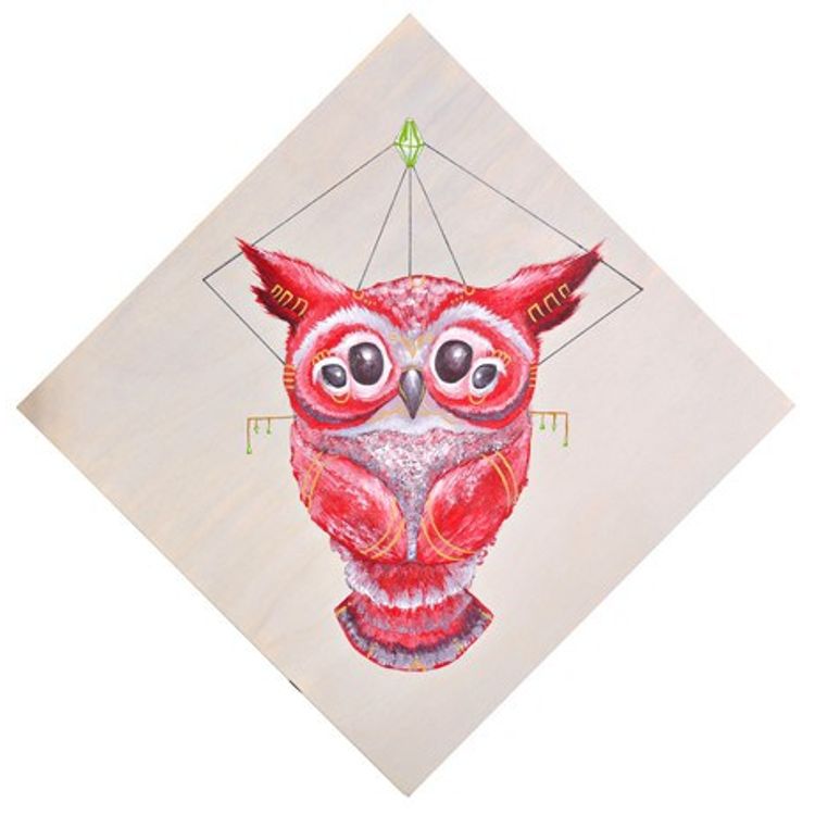 Sacred Animal : Owl by Natalie Shugailo