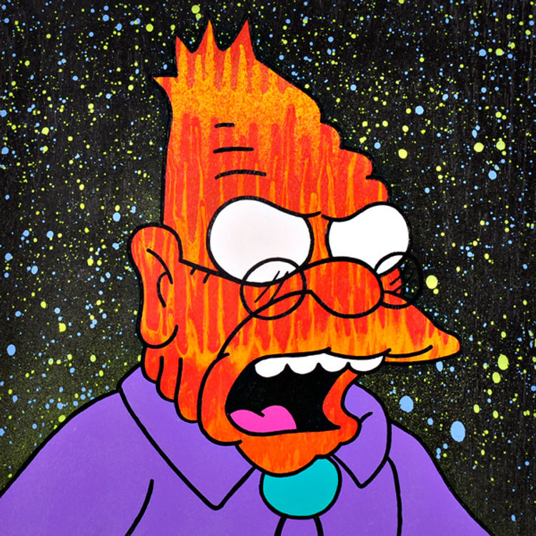 Angry Abe by Eric Upham