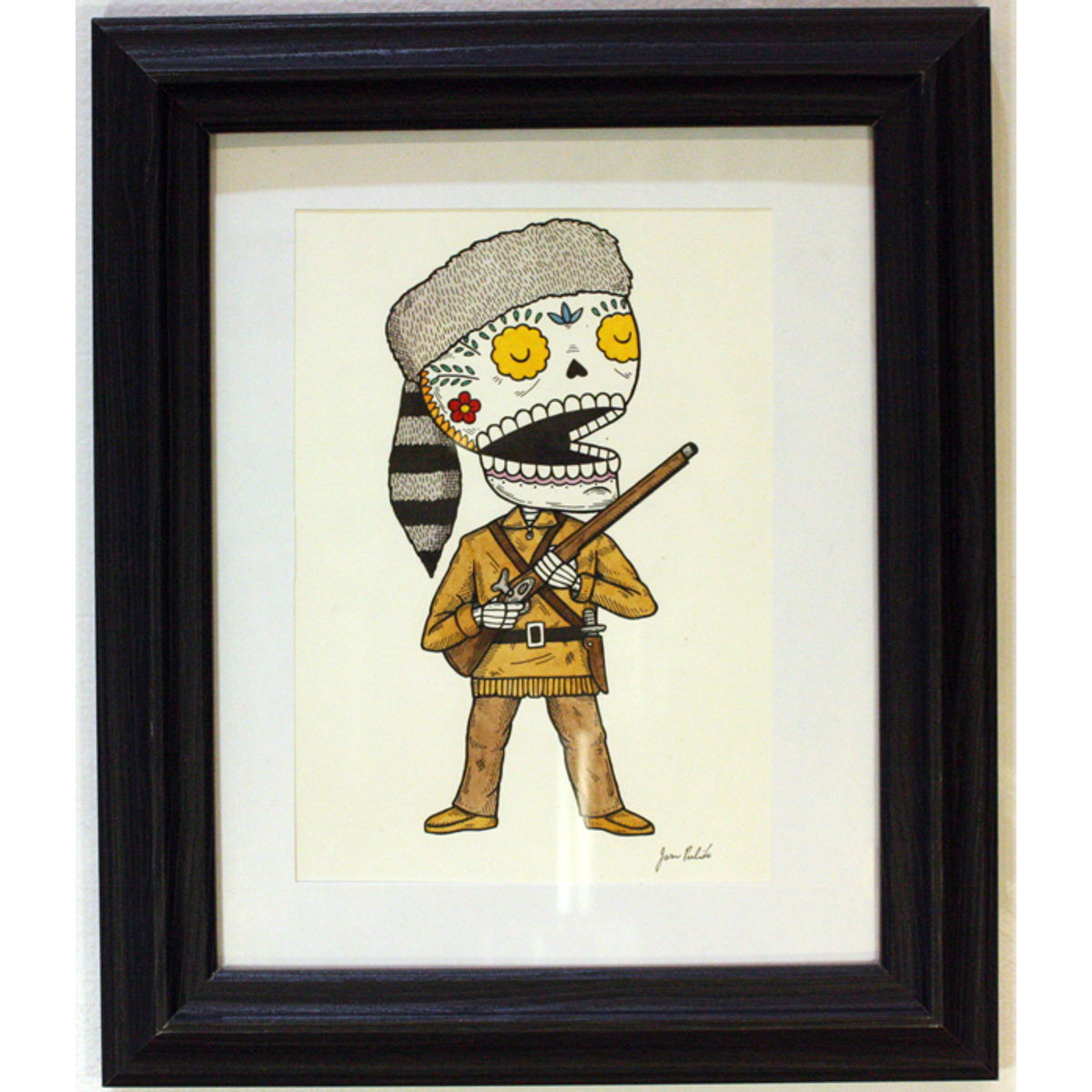 Davy Crockett Calavera