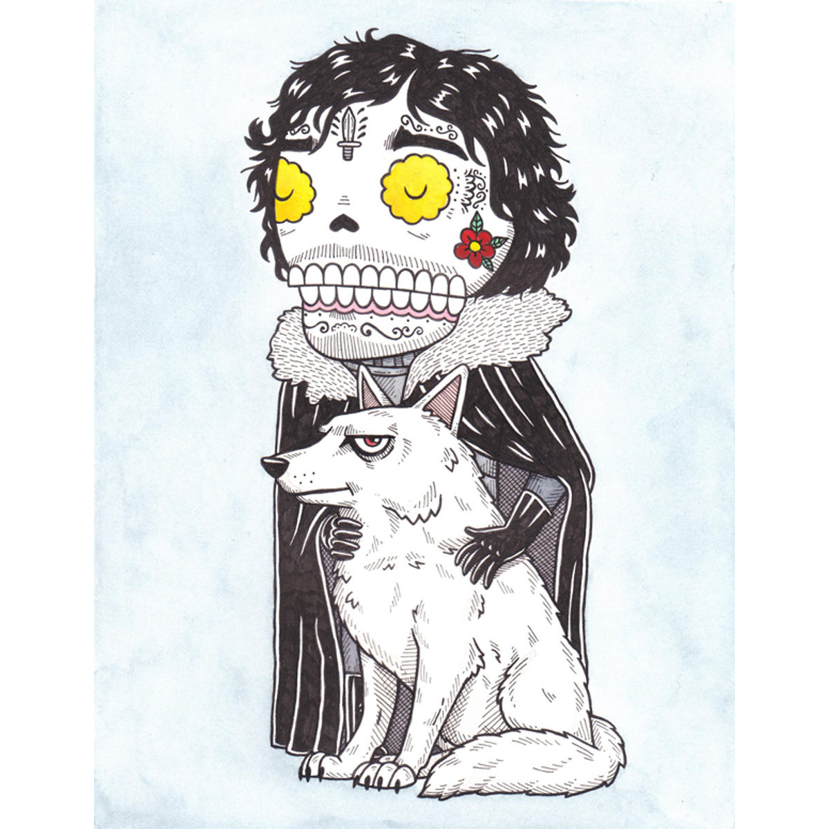 Jon Snow Calavera