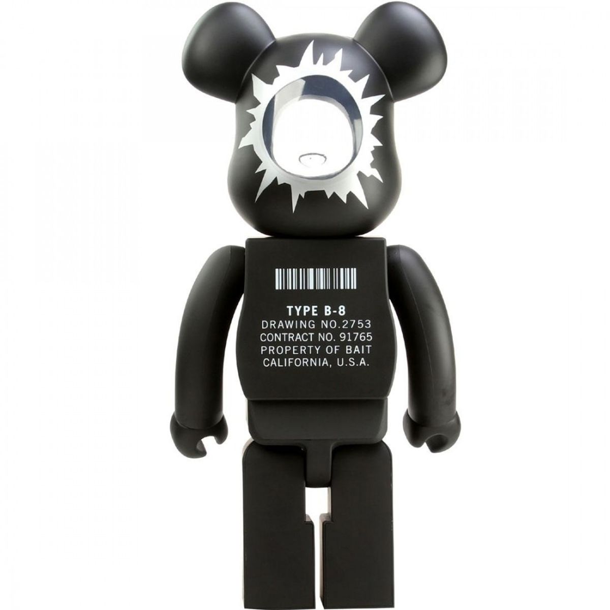 BAIT x Medicom 1000% Bearbrick Figure