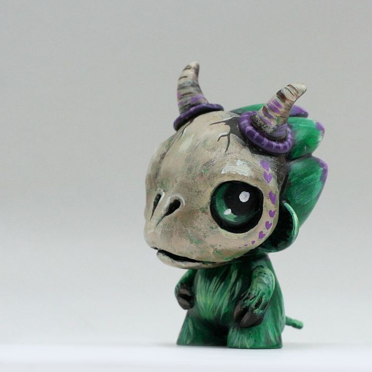 Baby Dragon Blythe by Rebecca Hesla
