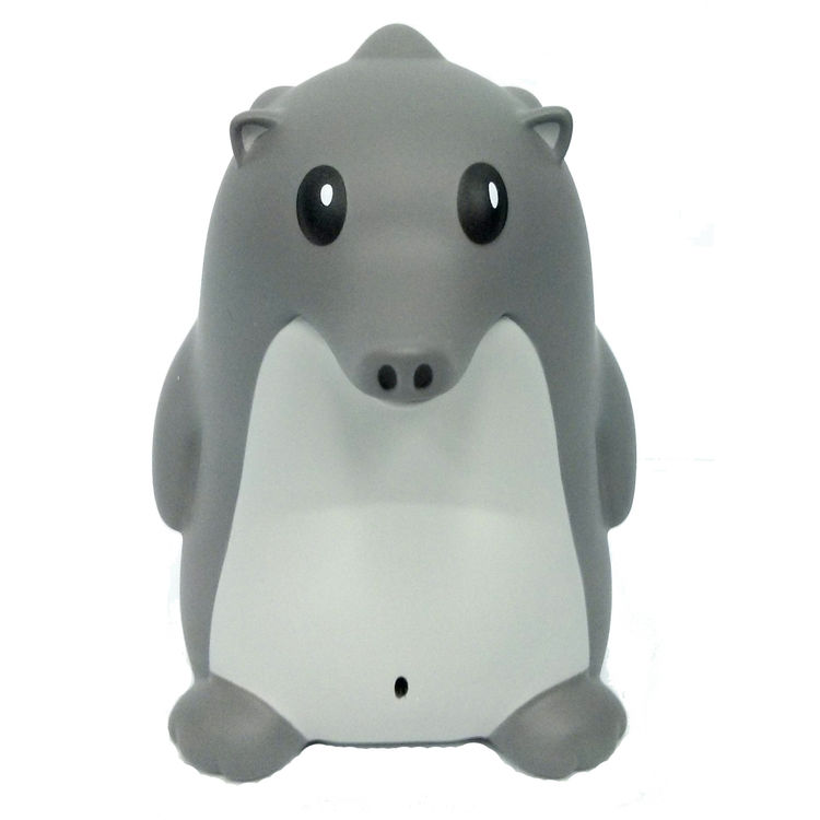 Heathrow The Hedgehog 3" - Grey by Frank Kozik