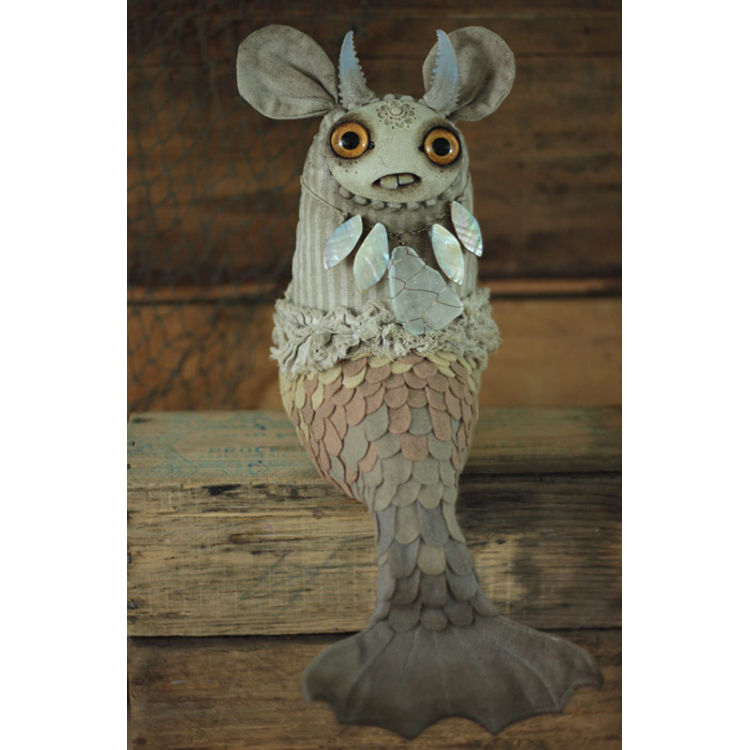 Abalone Merbunny by Amanda Louise Spayd