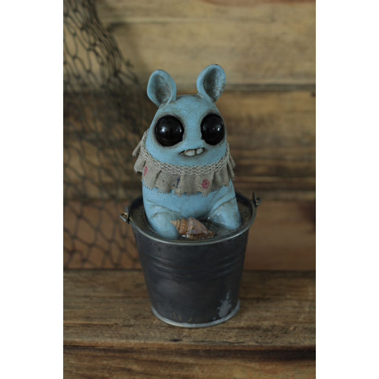 Atlantic Beach Party Poppyseed (light blue) by Amanda Louise Spayd