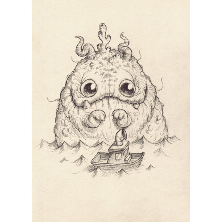 Drawing #251 by Chris Ryniak