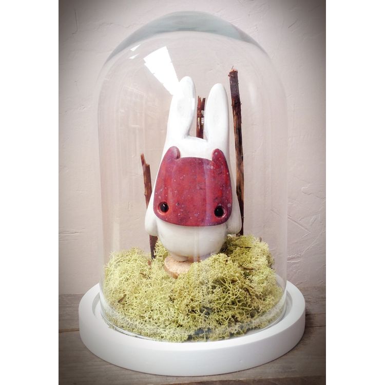 "Masks - Little Planet " Figurine (2015) by KIBOOCHAN (Eugénie Bazelis)