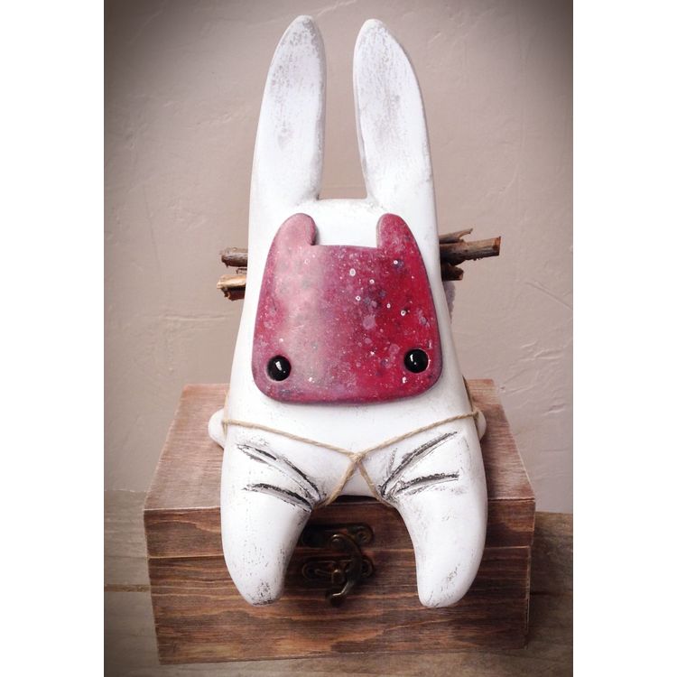 "Masks - Star Keeper " Figurine (2015) by KIBOOCHAN (Eugénie Bazelis)