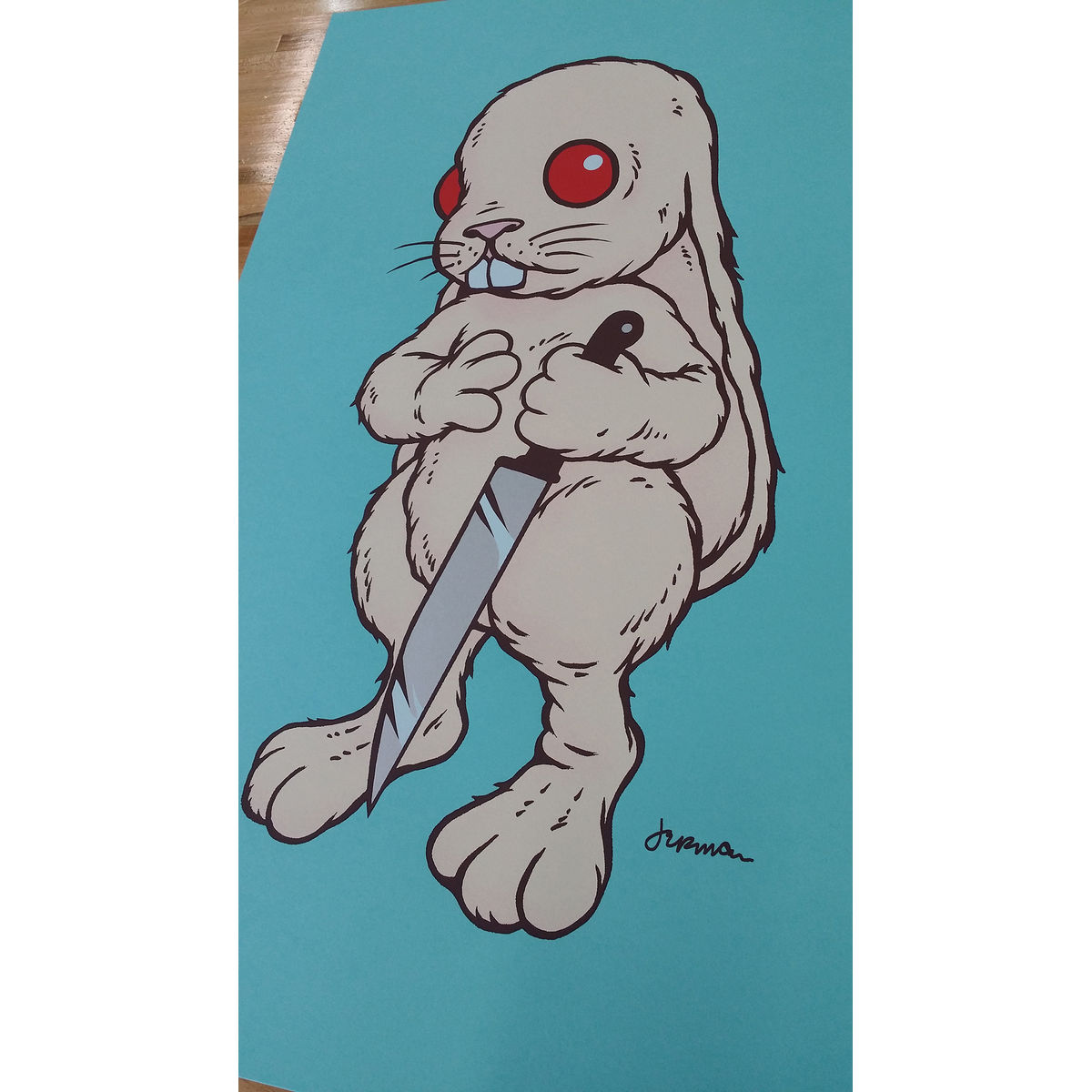 CHOICES - Art Print (Raspberry Blue Variant)