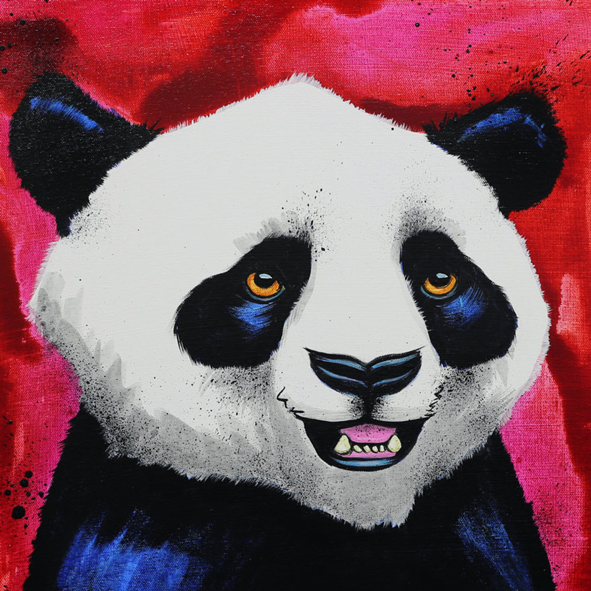 Sweet Treat With Panda - Original Painting