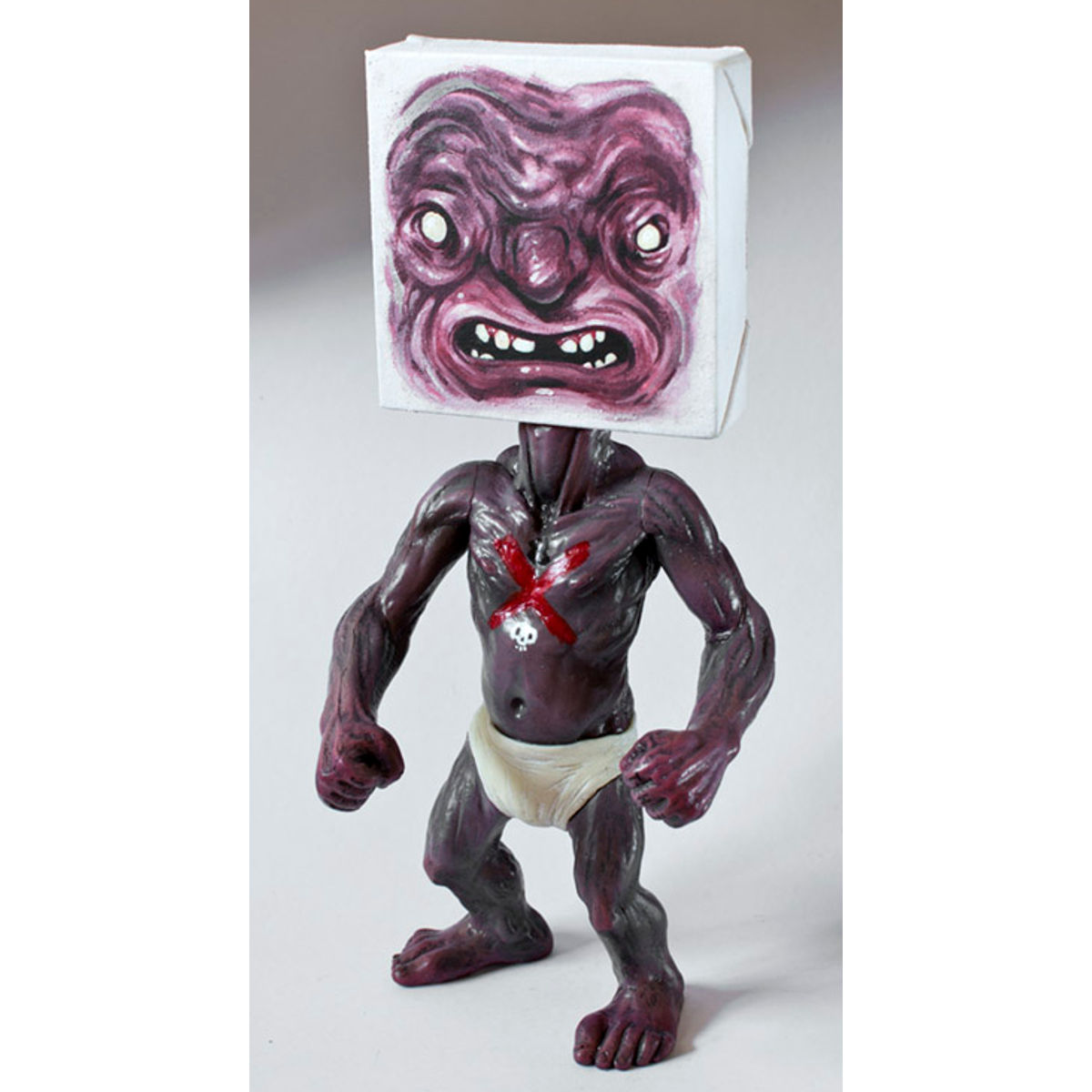 Johnny Action Painting #1 "kiss this"