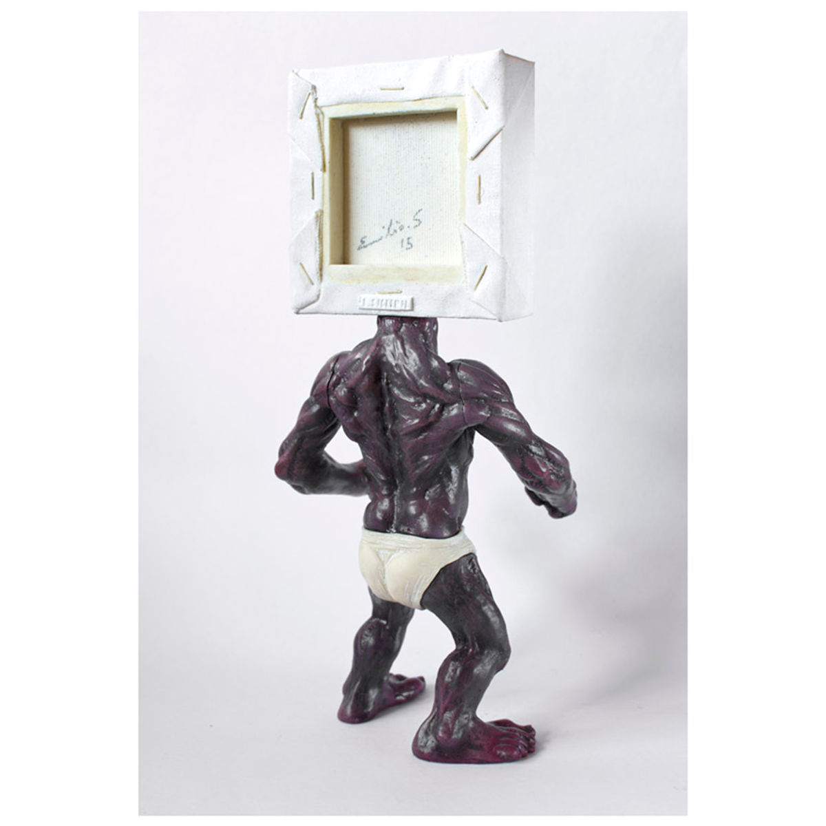 Johnny Action Painting #1 "kiss this"