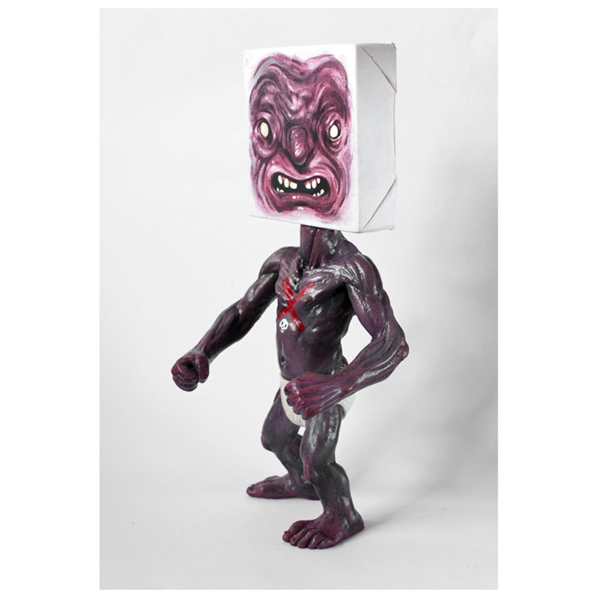 Johnny Action Painting #1 "kiss this"