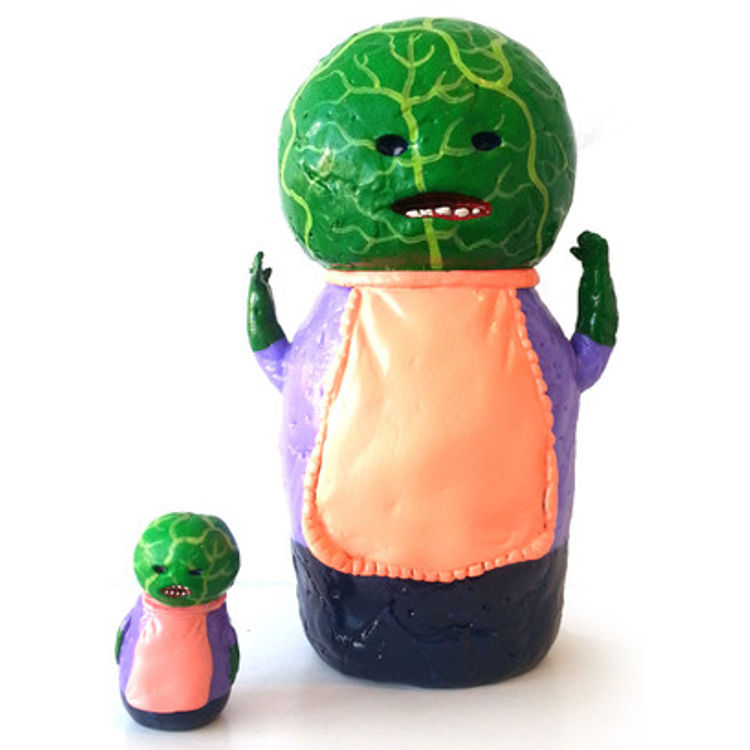 Jizo Cabbage Custom ( Woot Bear Exclusive ) by Dehara Yukinori