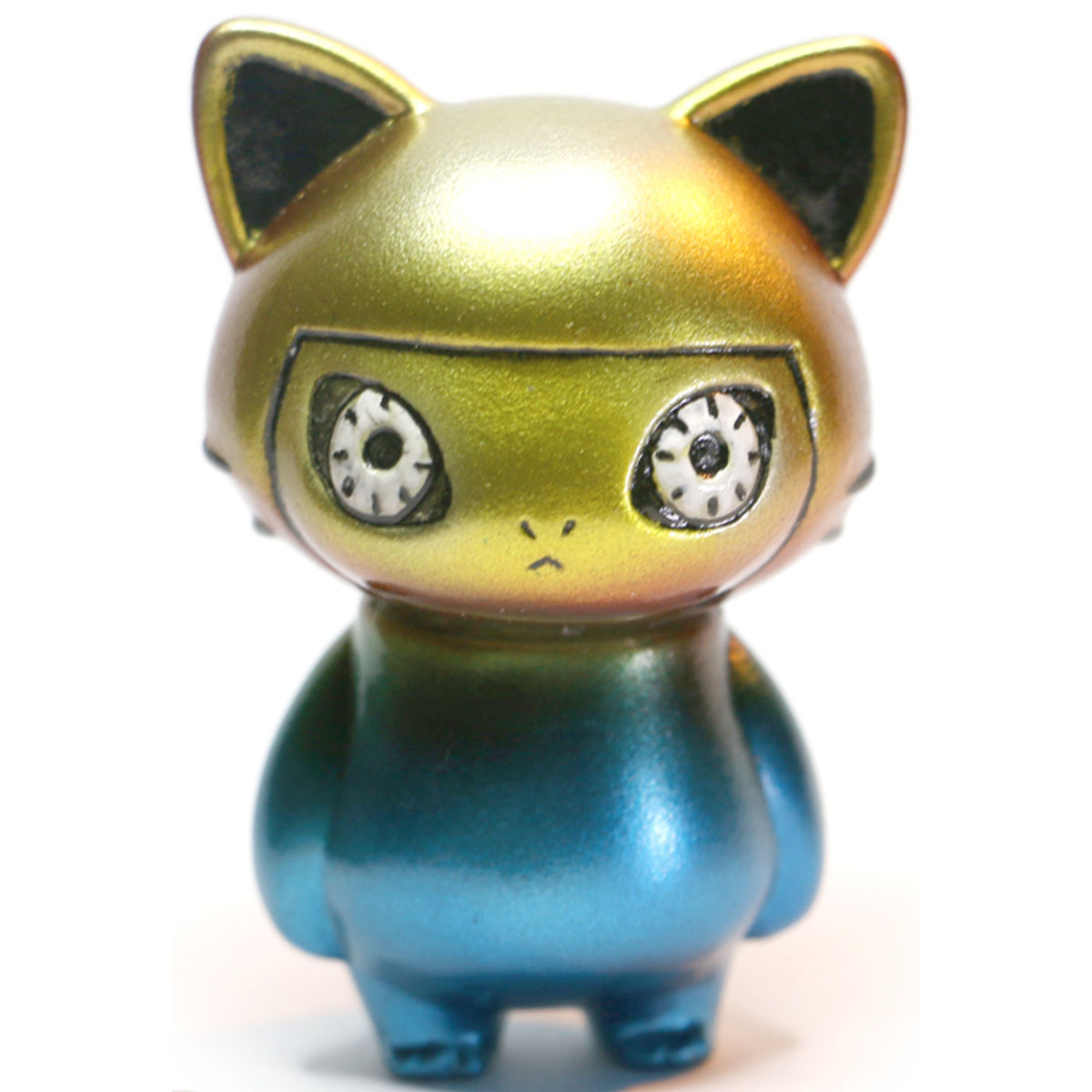 Rika Shibazaki Yellow/Blue Micro Nyancocco Cat Custom
