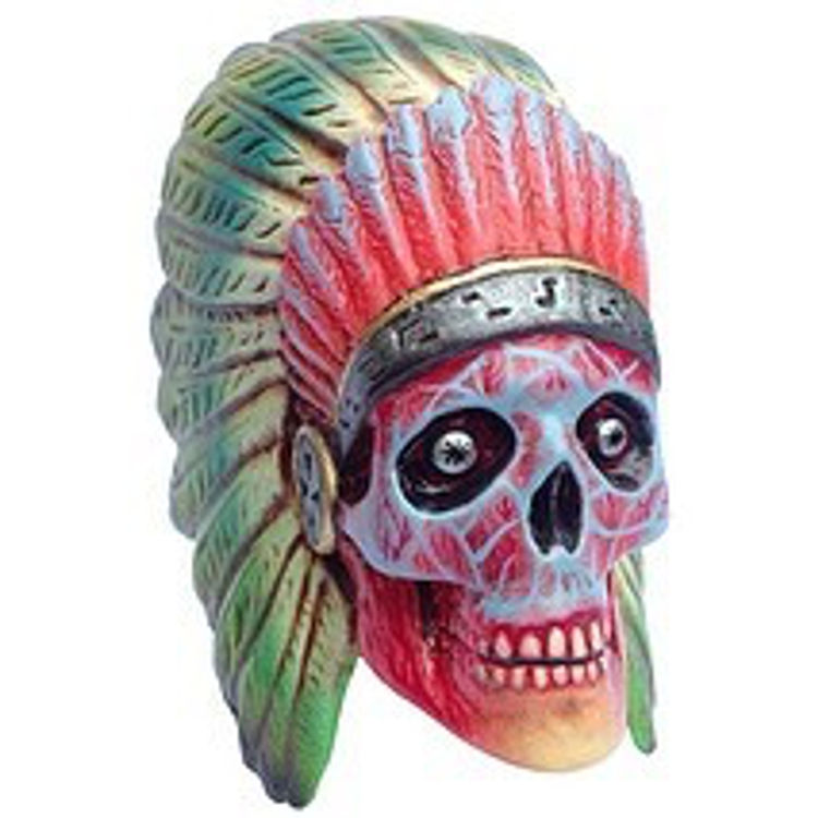 Skull Chief hand-painted by Joe Whiteford
