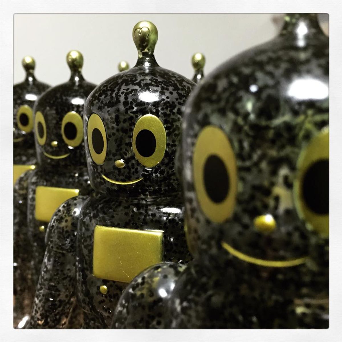 Ace Robo - Black Glitter