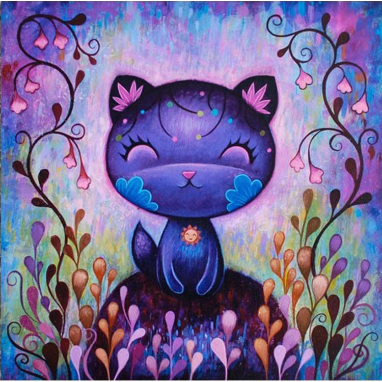 Flower Kitty by Jeremiah Ketner