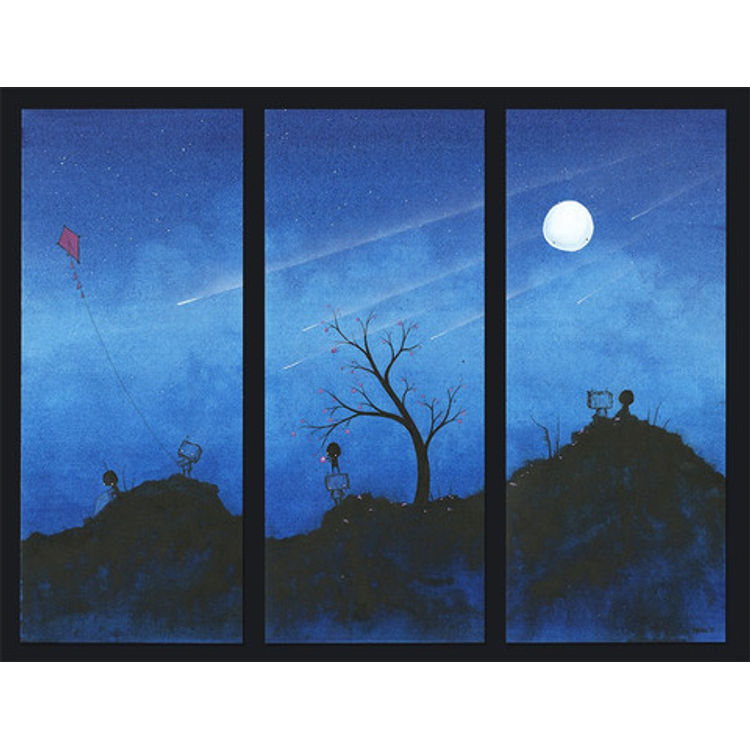 Night Triptych by Lawrence Yang