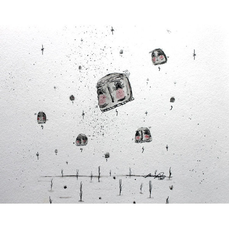 Flying Skulls by Ramiro Davaro-Comas