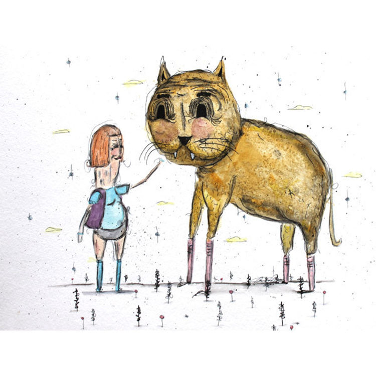 My Big Ol Cat by Ramiro Davaro-Comas