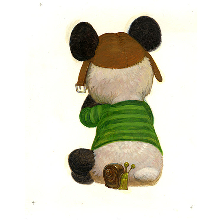 CHU'S DAY (BACK COVER) UNFRAMED by Adam Rex