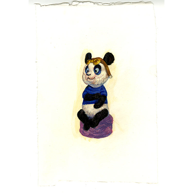 DIDN'T SAY ANYTHING (CHU'S 1ST DAY PG 11) UNFRAMED by Adam Rex