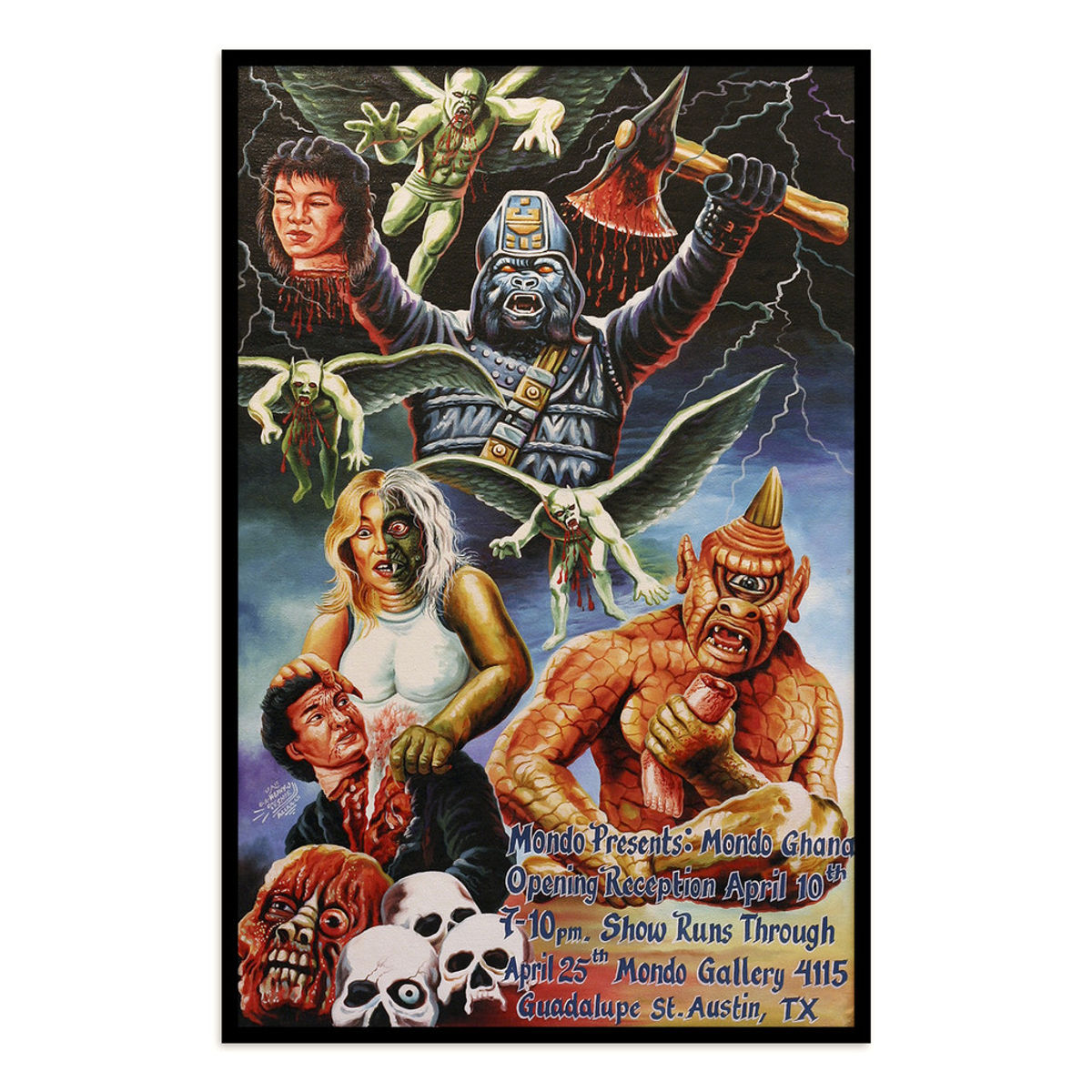 Mondo Ghana Show Poster