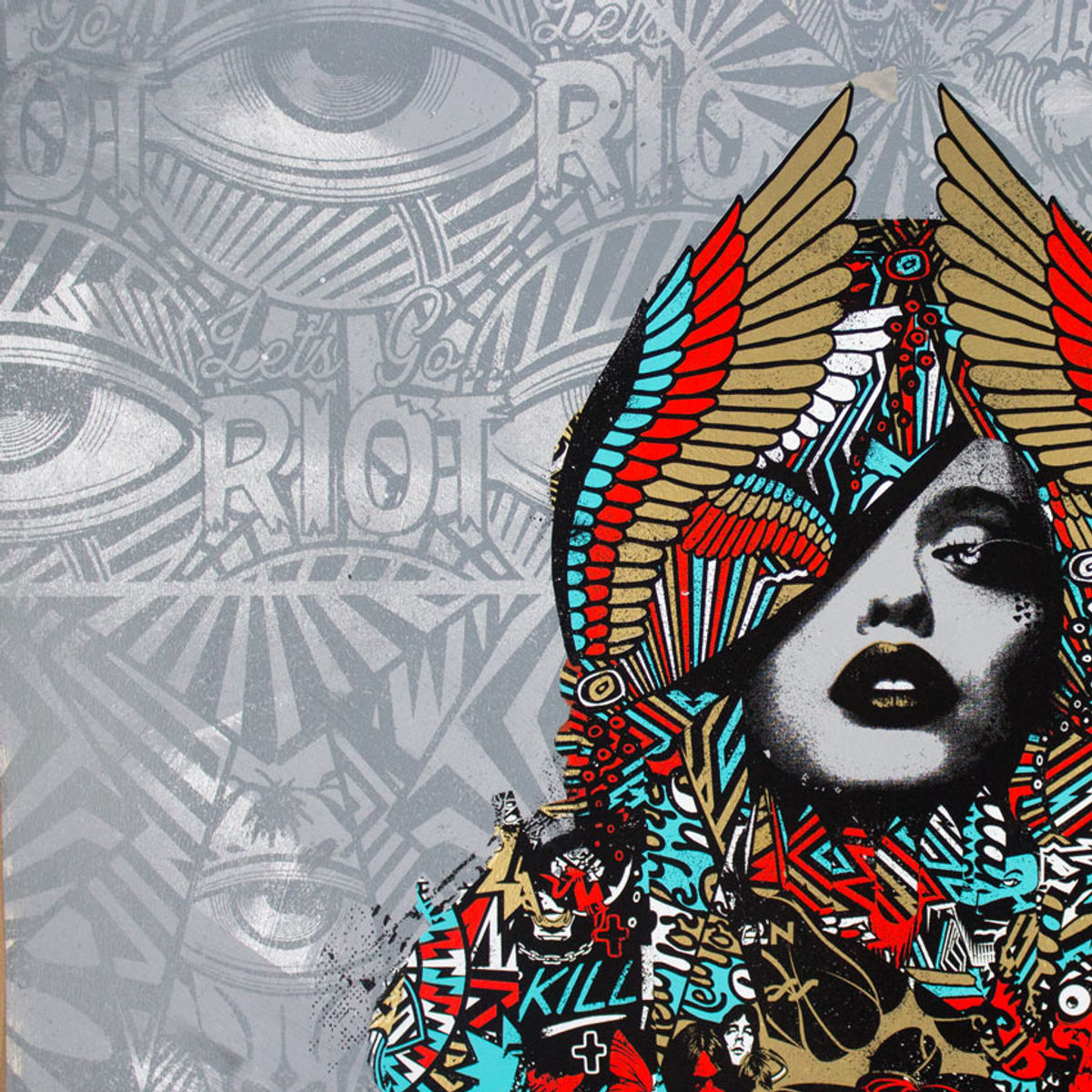 Happiness Is Expensive - Grey & Gold Edition