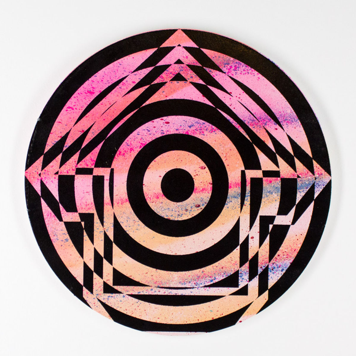 Psychedelic Bullseye 01