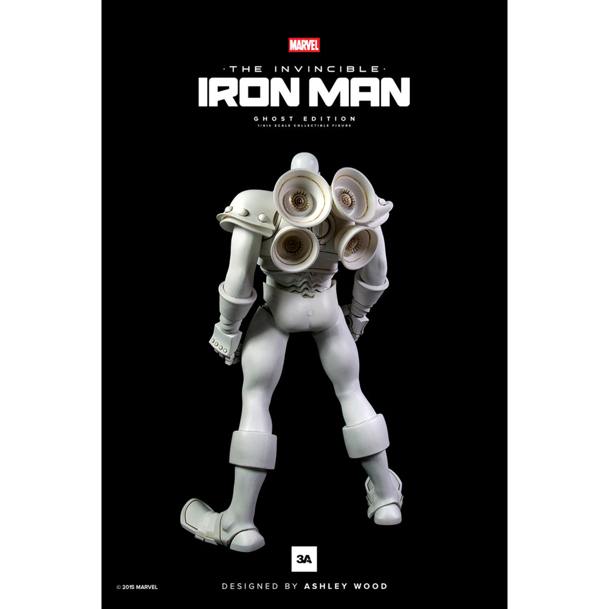 IRON MAN 1/6TH - Ghost Edition