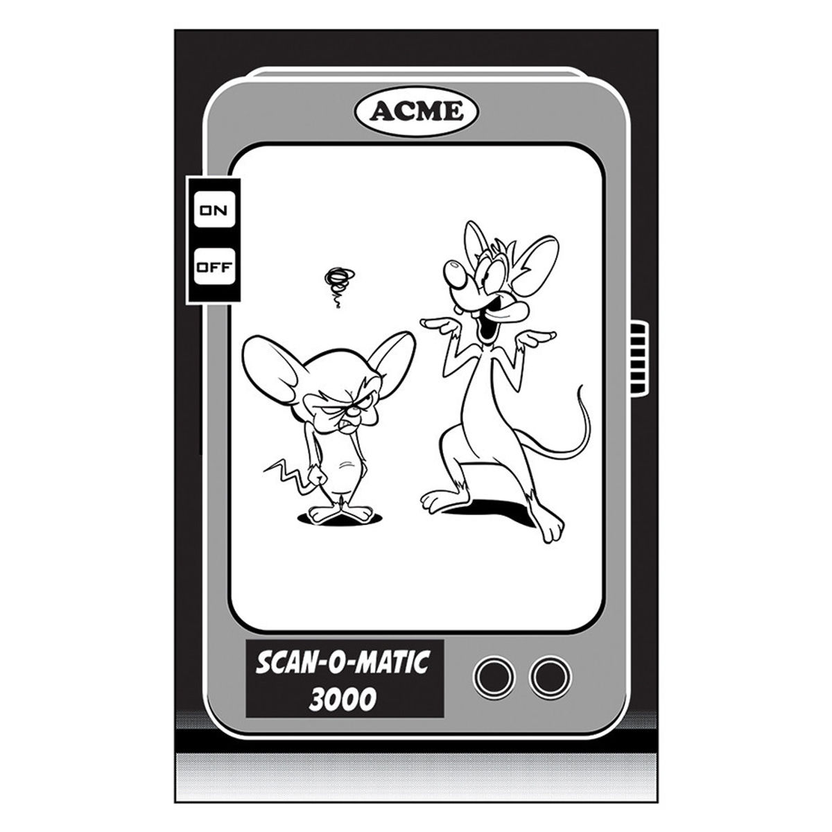 One is a genius, the other's insane