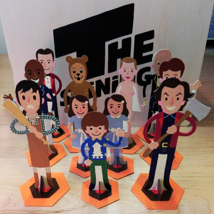 The Shining - Glow in the Dark Playset by Derek Eads
