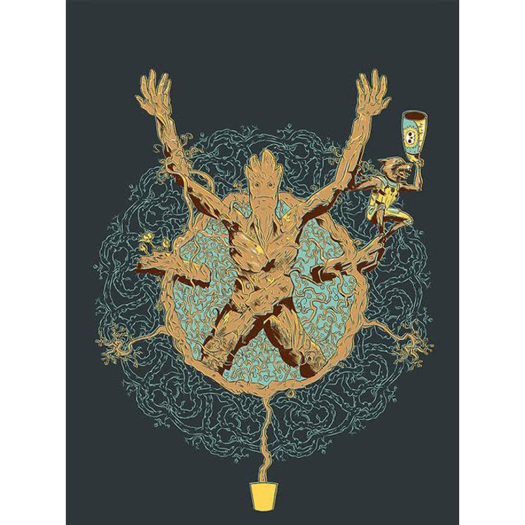 We Are Groot by Michael Vincent Bramley