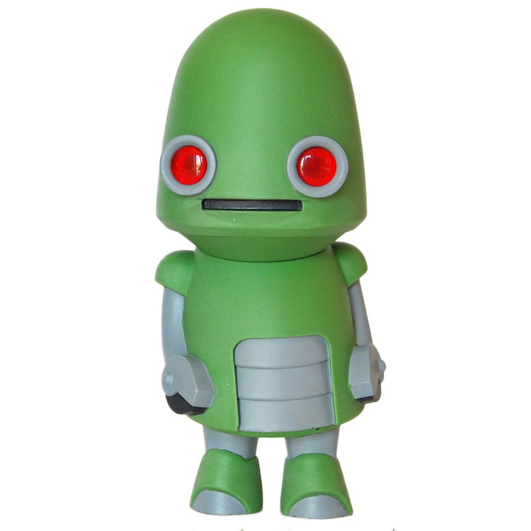 Job Bots - Luke (Green) by RoboticIndustries (Jim Freckingham)