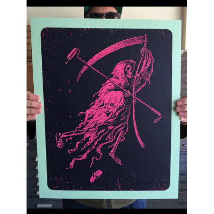 Against All Odds Pink Colorway by Jeff Soto