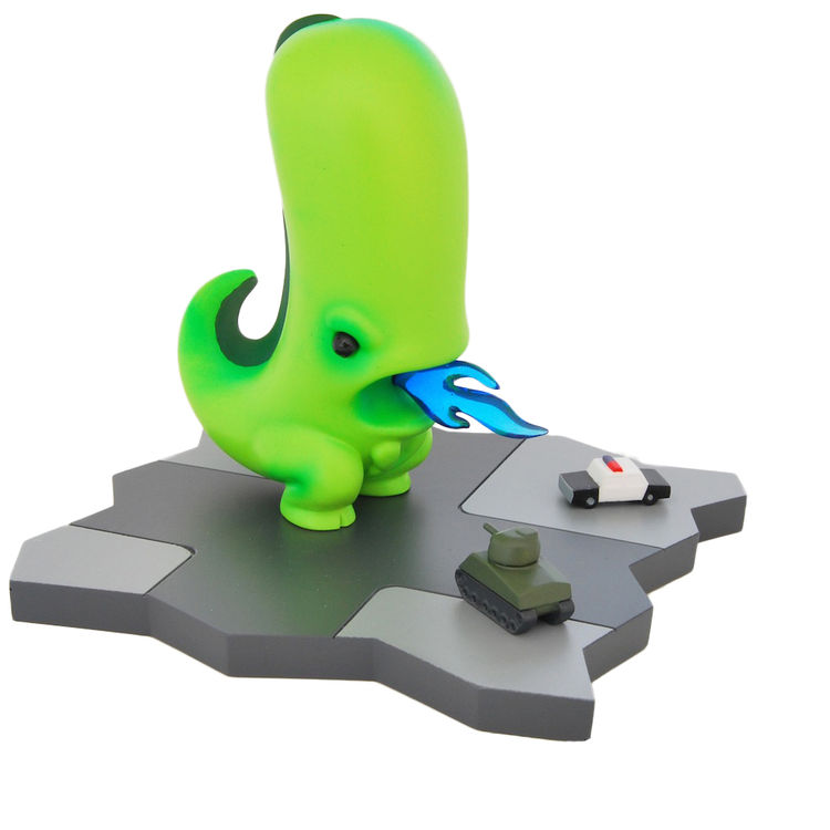 Atomic Newt - Green by RoboticIndustries (Jim Freckingham)