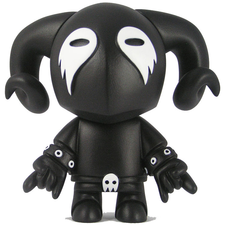 MegaSeth Metalhead - Black & White by iBreakToys (Lisa Rae Hansen)