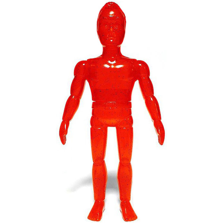 Electricboy - Red Vinyl/Blue Glitter by Cometdebris (Koji Harmon)