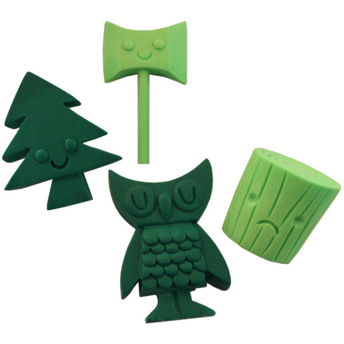 Timbers mini resin set - evergreen version