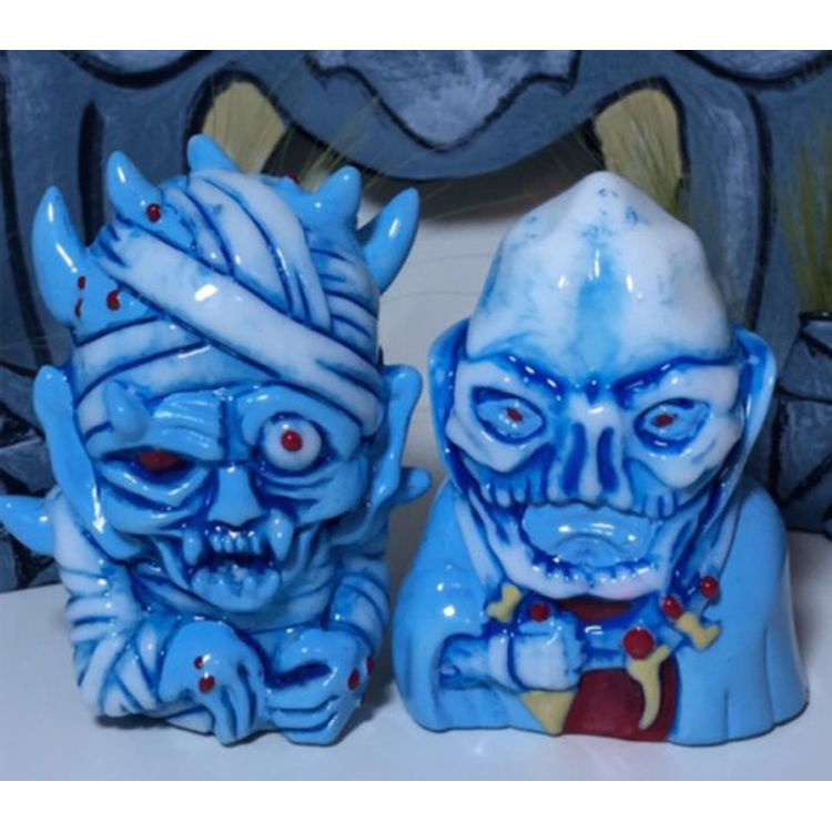 ELDER DEMONS RESIN BLUE by Death Cat Toys (Johan Ulrich)